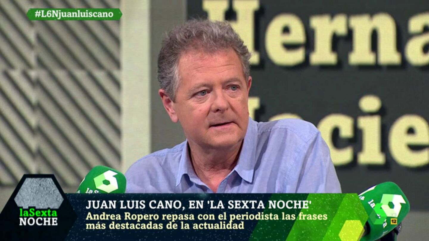 Juan Luis Cano en laSexta Noche