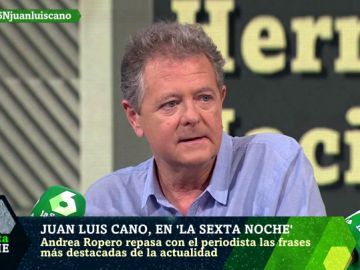 Juan Luis Cano en laSexta Noche Juan Luis Cano en laSexta Noche