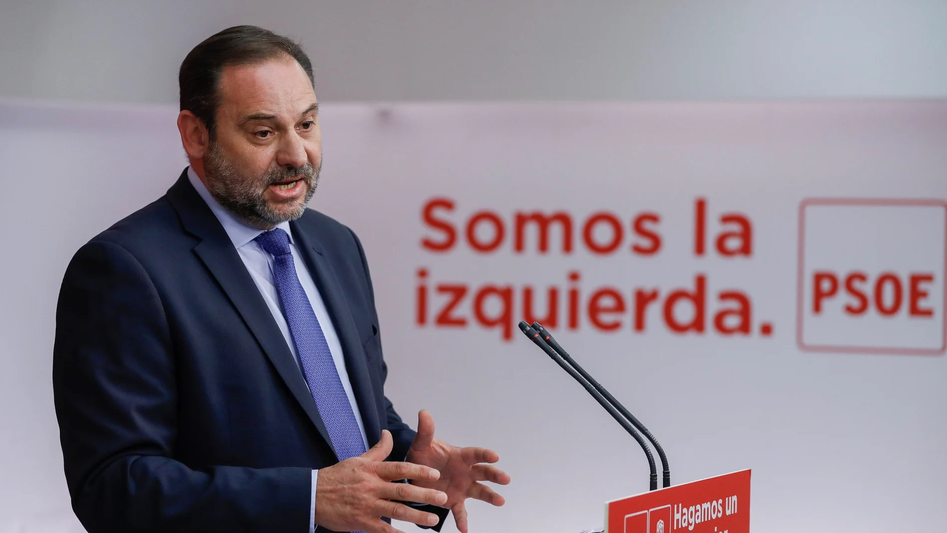 El secretario de Organización del PSOE, José Luis Ábalos
