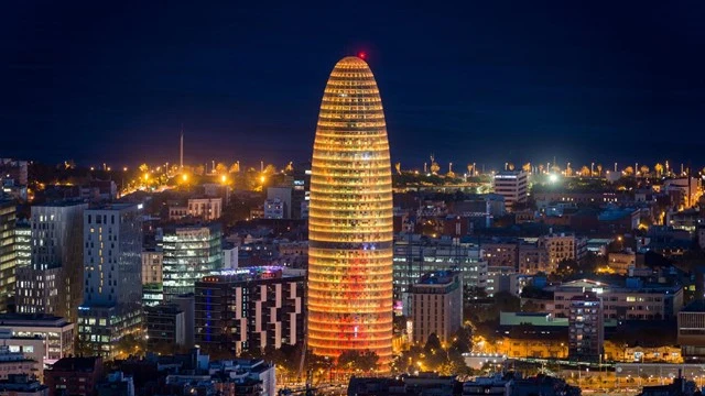 La Torre Glòries de Barcelona