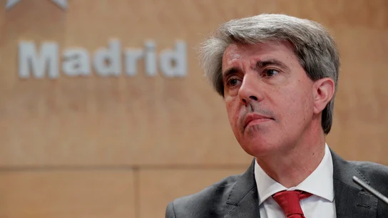 El presidente en funciones de la comunidad, Ángel Garrido El presidente en funciones de la comunidad, Ángel Garrido