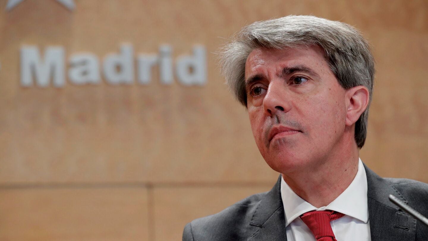 El presidente en funciones de la comunidad, &Aacute;ngel Garrido
