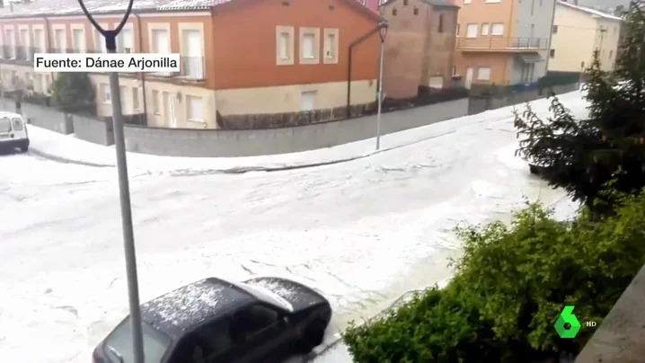 Situación en Tona, Barcelona, tras una tormenta