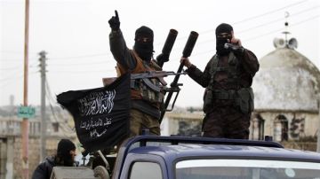 Miembros de la organización terrorista Al Nusra en Siria