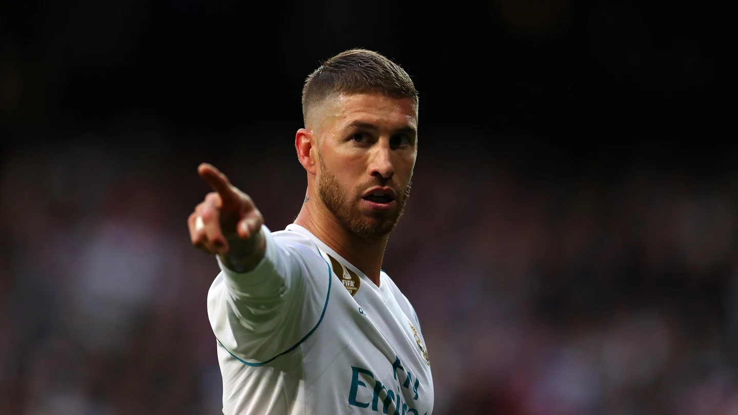 Sergio Ramos, en un partido con el Real Madrid Sergio Ramos, en un partido con el Real Madrid