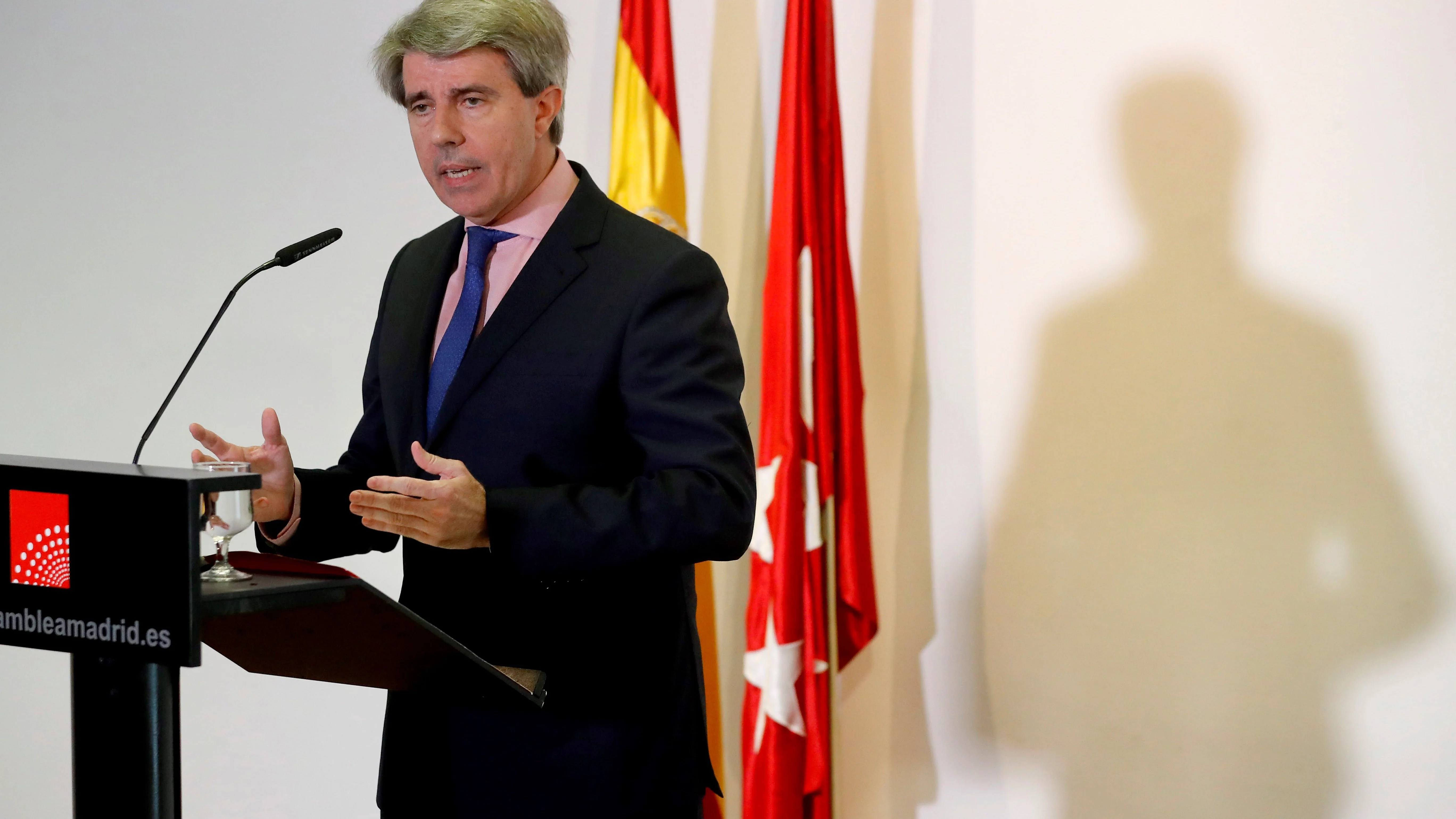 Ángel Garrido en rueda de prensa