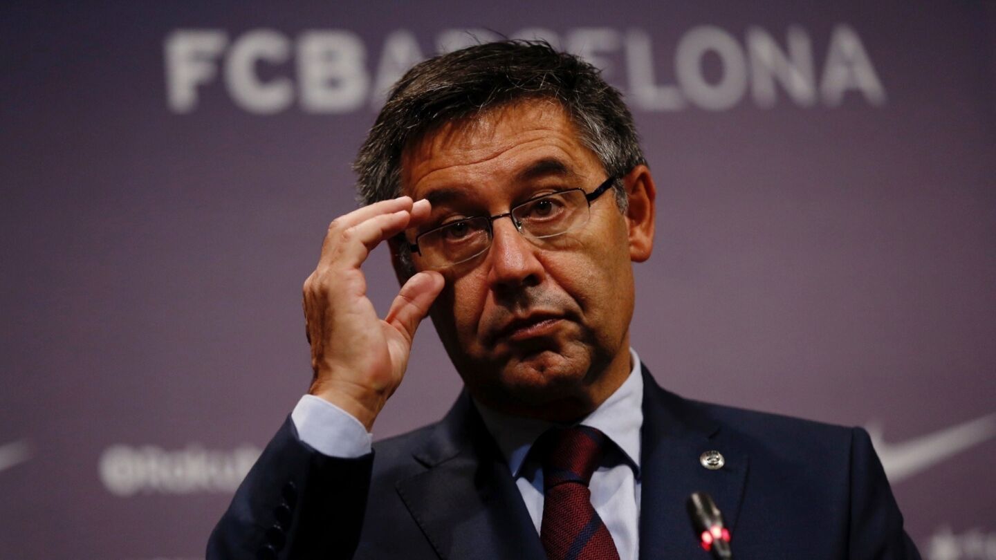 Josep Maria Bartomeu, presidente del FC Barcelona