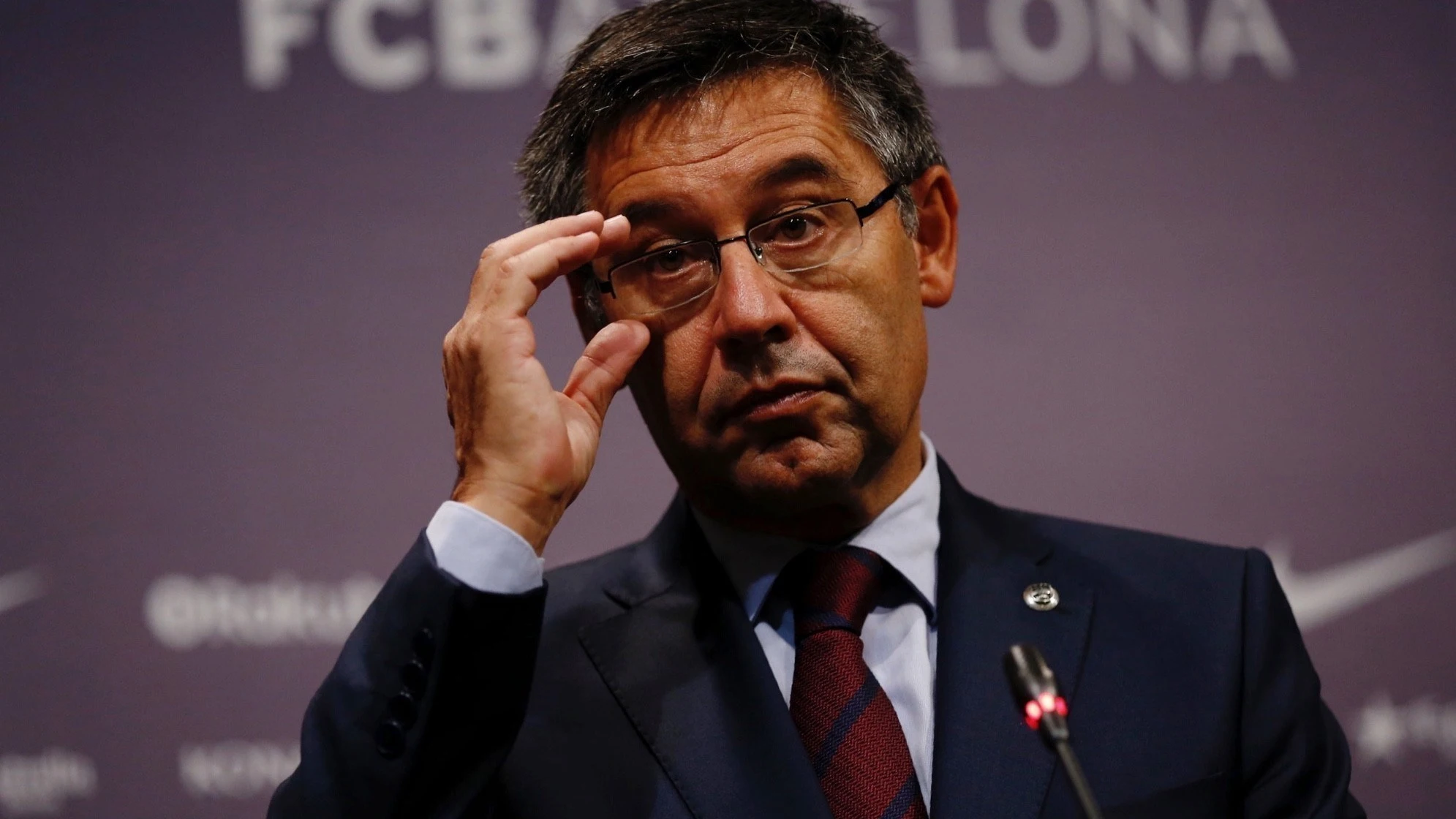 Josep Maria Bartomeu, presidente del FC Barcelona