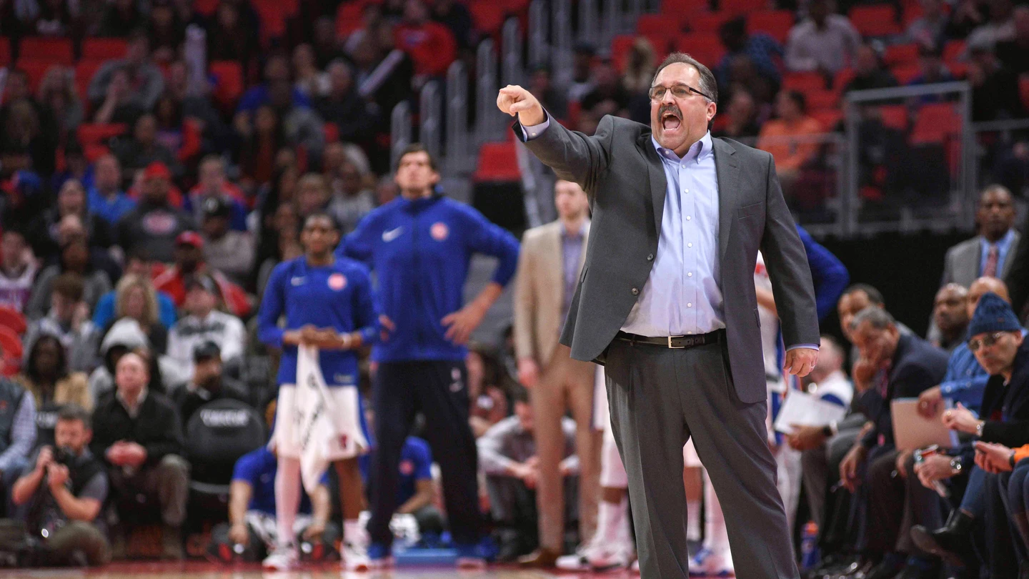 Stan Van Gundy, en un partido de los Detroit Pistons Stan Van Gundy, en un partido de los Detroit Pistons