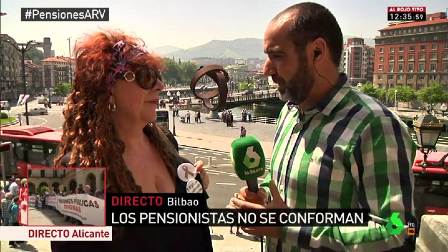 Mar&iacute;a, con una pensi&oacute;n de 720 euros al mes y un hijo a su cargo