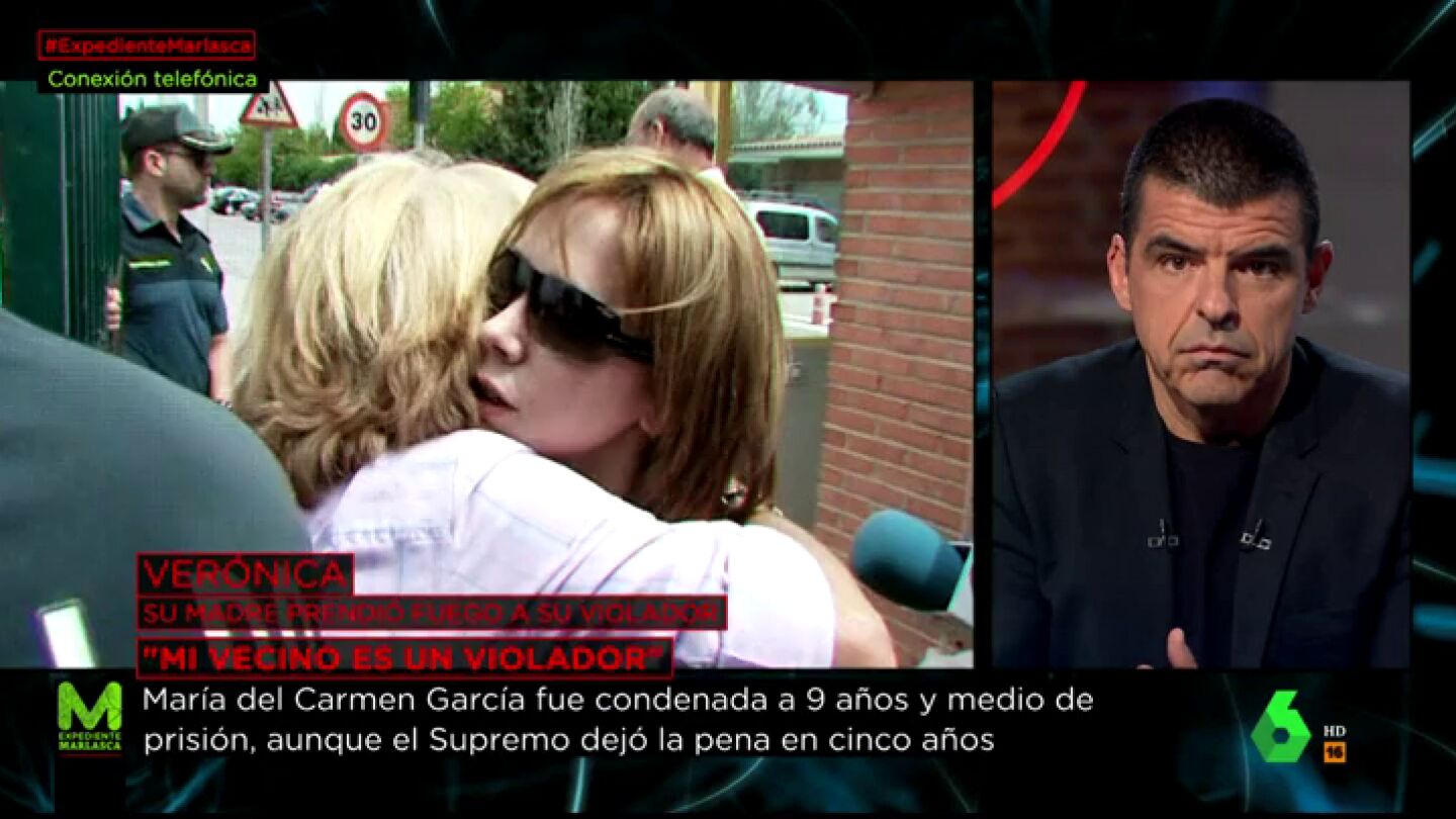 Ver&oacute;nica, cuya madre prendi&oacute; fuego a su violador