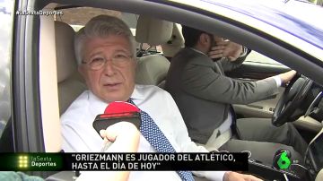 Cerezo: "Que yo sepa, hasta el día de hoy, Griezmann es jugador del Atlético de Madrid"