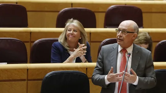 Cristóbal Montoro en el Senado Cristóbal Montoro en el Senado