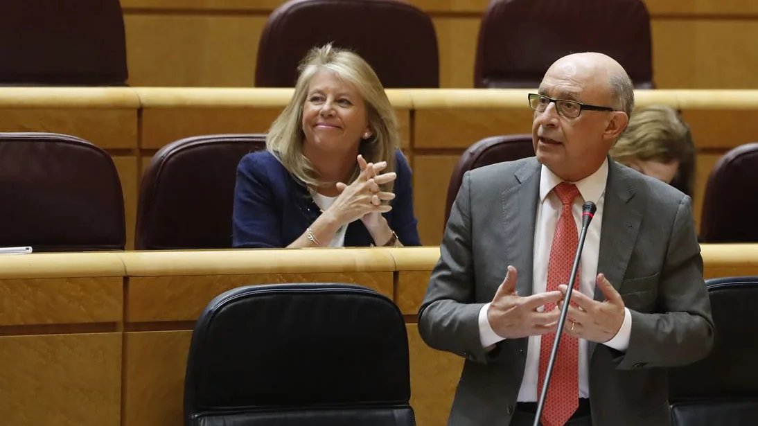 Cristóbal Montoro en el Senado