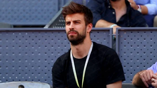 Gerard Piqué, en el Mutua Madrid Open. Gerard Piqué, en el Mutua Madrid Open.