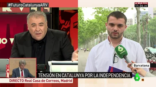 Josep Lago, coordinador de Joves Societat Civil Catalana Josep Lago, coordinador de Joves Societat Civil Catalana