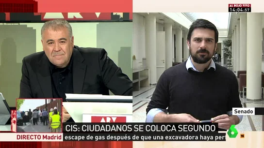 El secretario general de Podemos en la Comunidad de Madrid, Ramón Espinar El secretario general de Podemos en la Comunidad de Madrid, Ramón Espinar