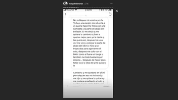 'Storie' de la influencer Margalida María en Instagram