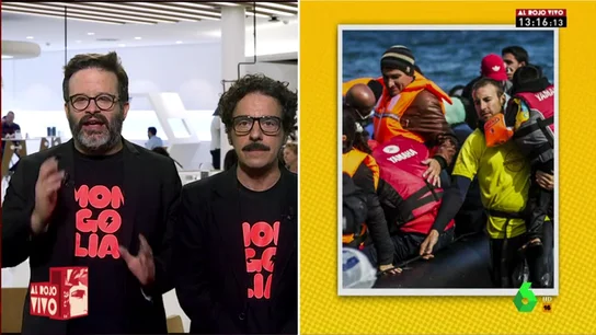 Edu Galán y Darío Adanti, de la revista Mongolia Edu Galán y Darío Adanti, de la revista Mongolia