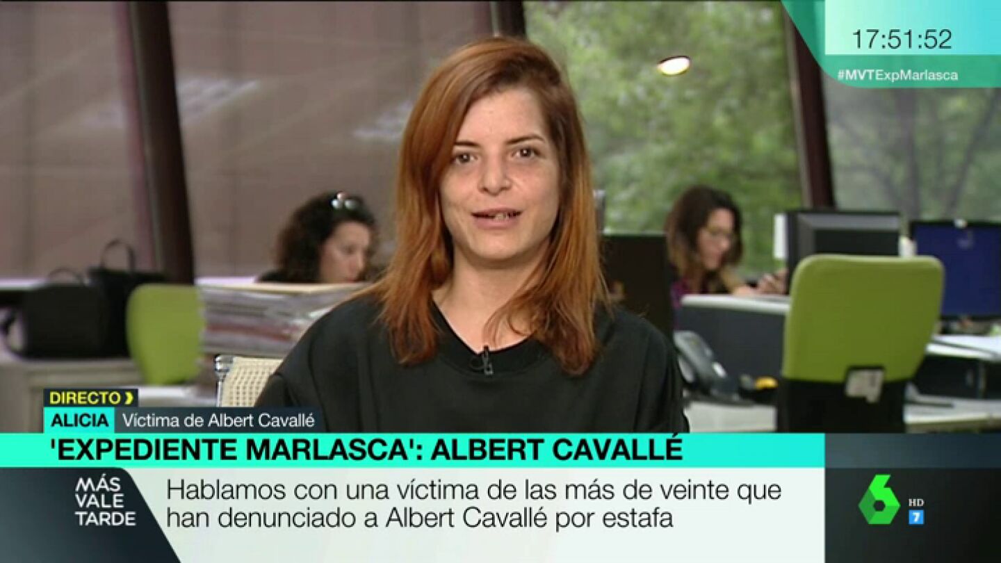 Alicia, una de las m&aacute;s de 20 v&iacute;ctimas de Albert Cavall&eacute;