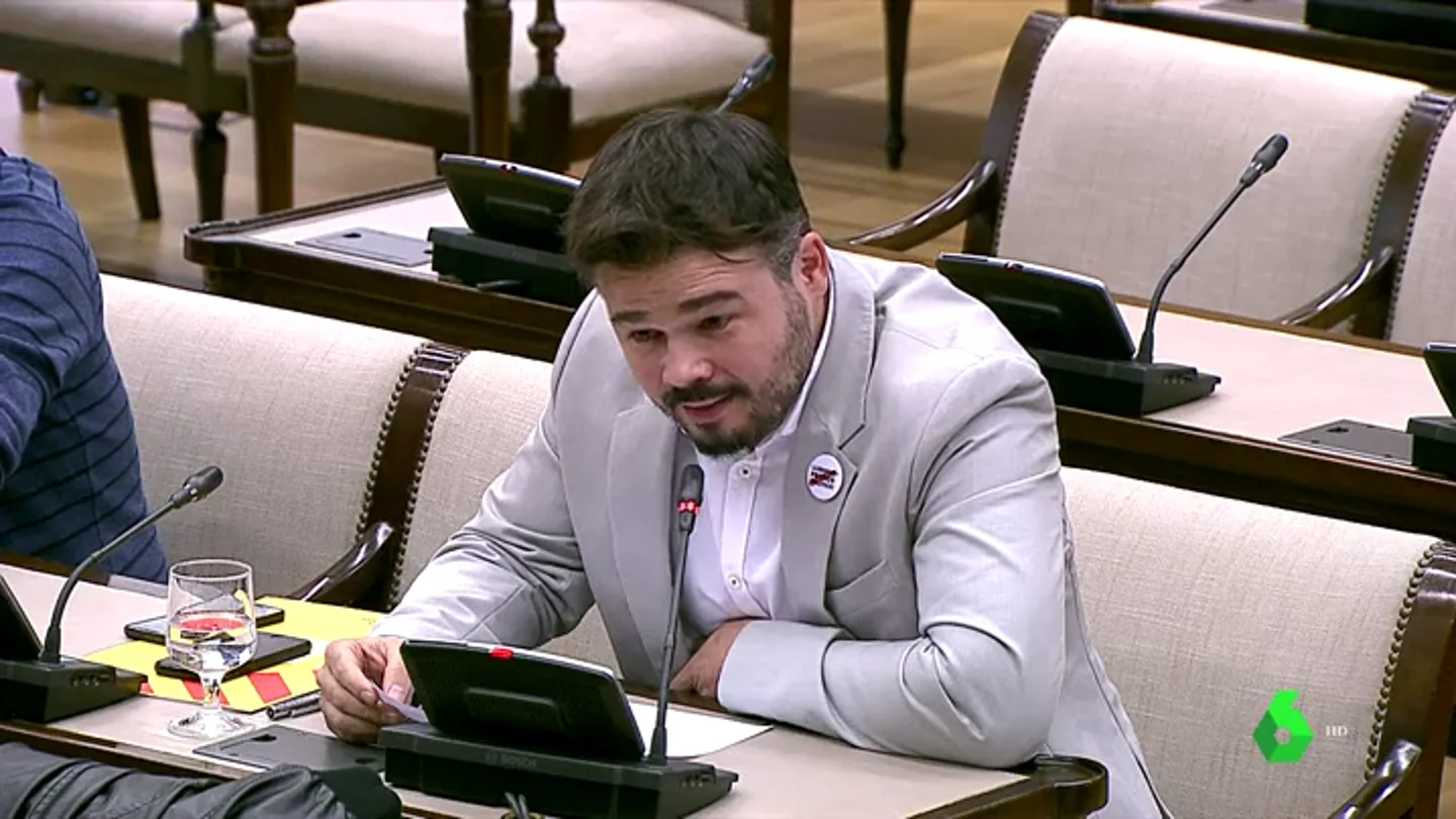 Gabriel Rufián en el Congreso de los Diputados Gabriel Rufián en el Congreso de los Diputados