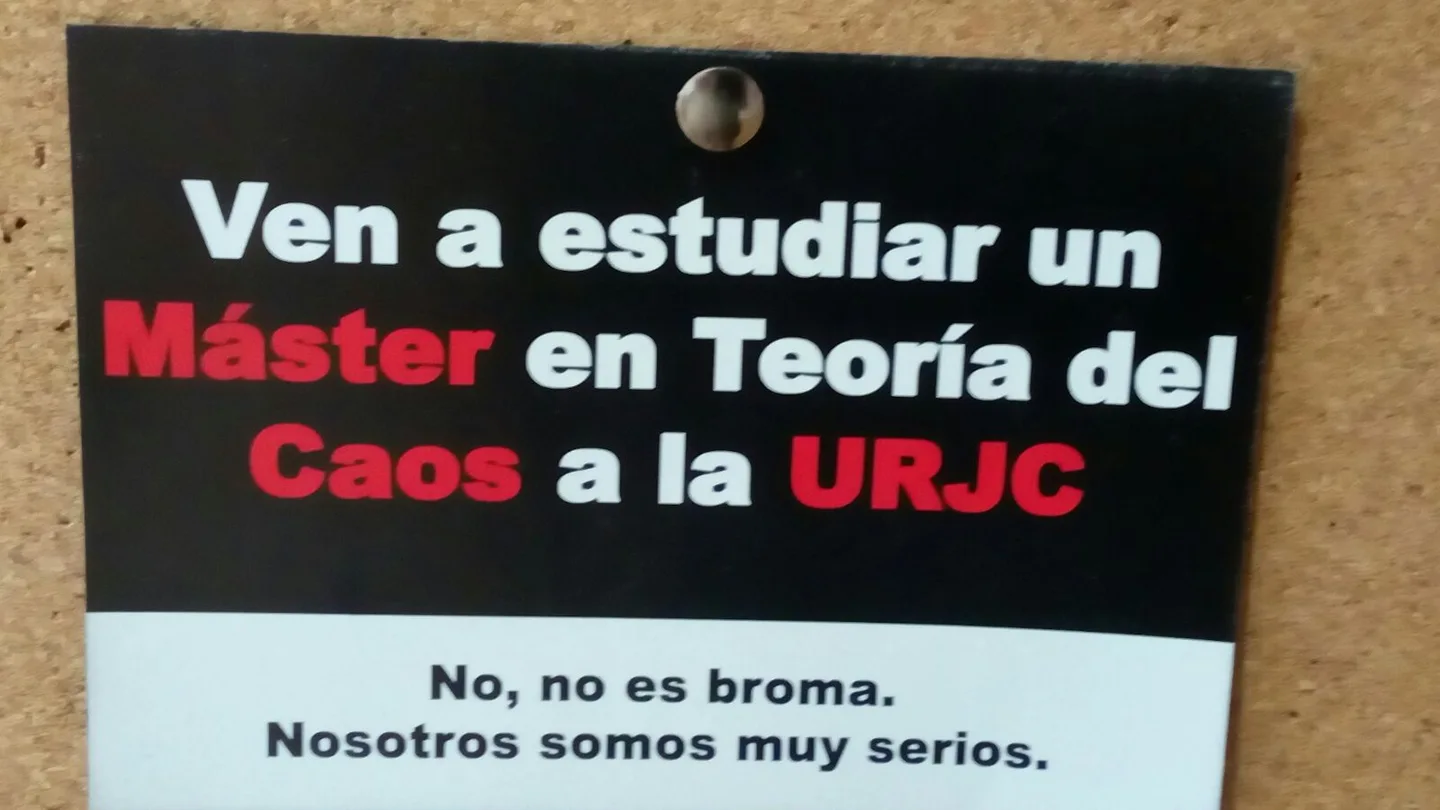 Anuncio del Departamento de Física de la Universidad Rey Juan Carlos Anuncio del Departamento de Física de la Universidad Rey Juan Carlos