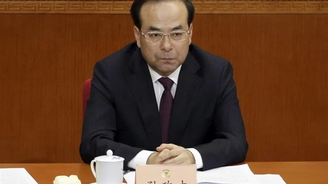 Sun Zhengcai, expresidente del PCCh en Chongqing