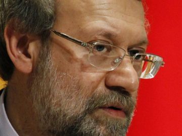 Alí Lariyani, presidente del Parlamento iraní Alí Lariyani, presidente del Parlamento iraní
