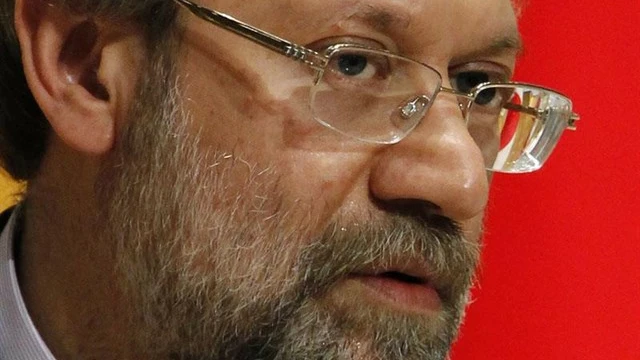 Alí Lariyani, presidente del Parlamento iraní Alí Lariyani, presidente del Parlamento iraní