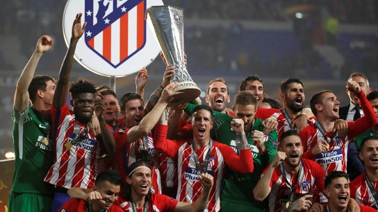 El Atlético de Madrid, campeón de la Europa League El Atlético de Madrid, campeón de la Europa League