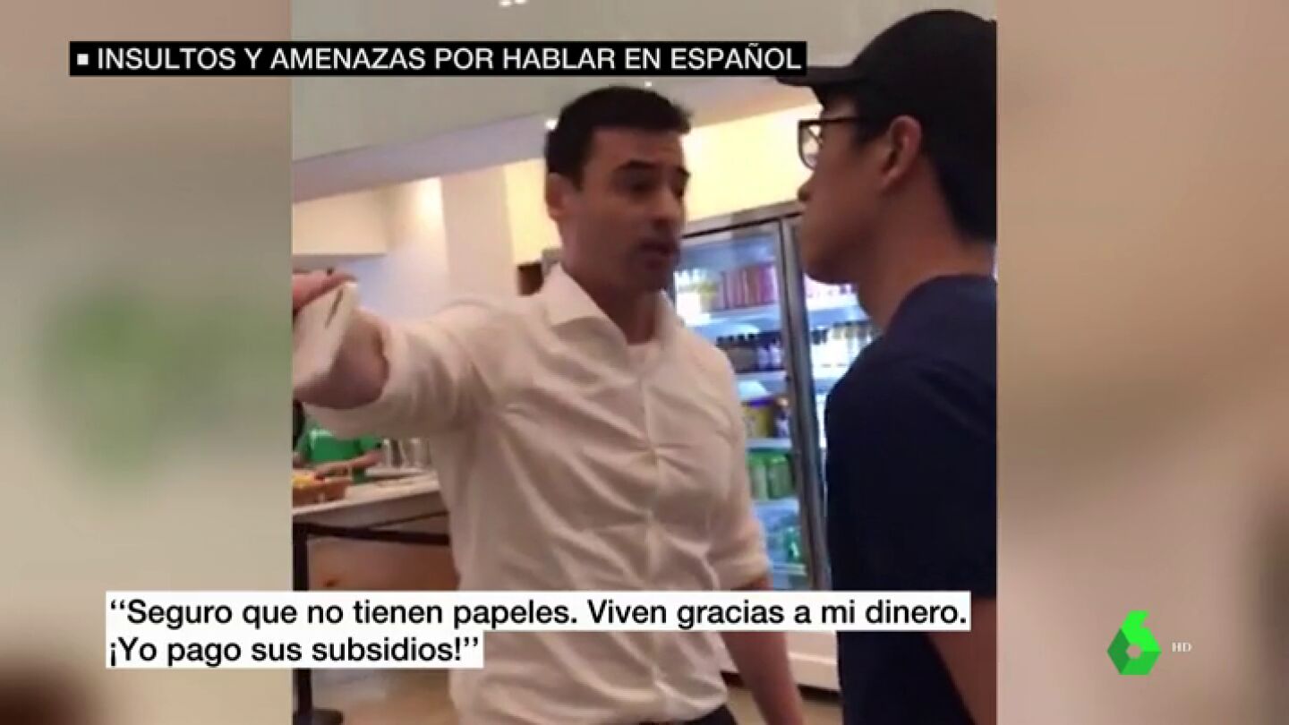 Un conocido abogado estadounidense increpa, insulta y amenaza a empleados de un restaurante por hablar espa&ntilde;ol