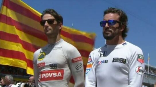 Fernando Alonso, en el GP de Espa&ntilde;a