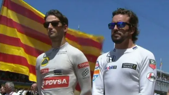 Fernando Alonso, en el GP de España Fernando Alonso, en el GP de España