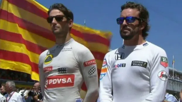 Fernando Alonso, en el GP de España Fernando Alonso, en el GP de España