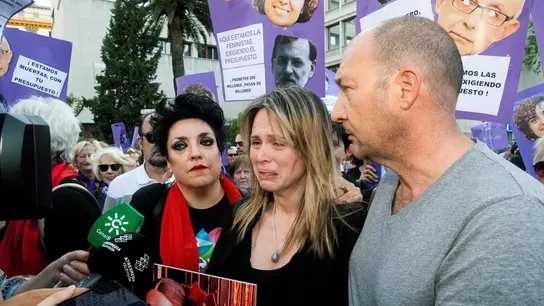 Padres de la joven muerta en Granada por violencia machista Padres de la joven muerta en Granada por violencia machista
