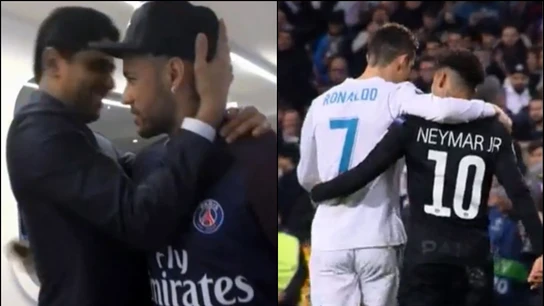 La fría relación de Neymar con Al-Khelaifi La fría relación de Neymar con Al-Khelaifi