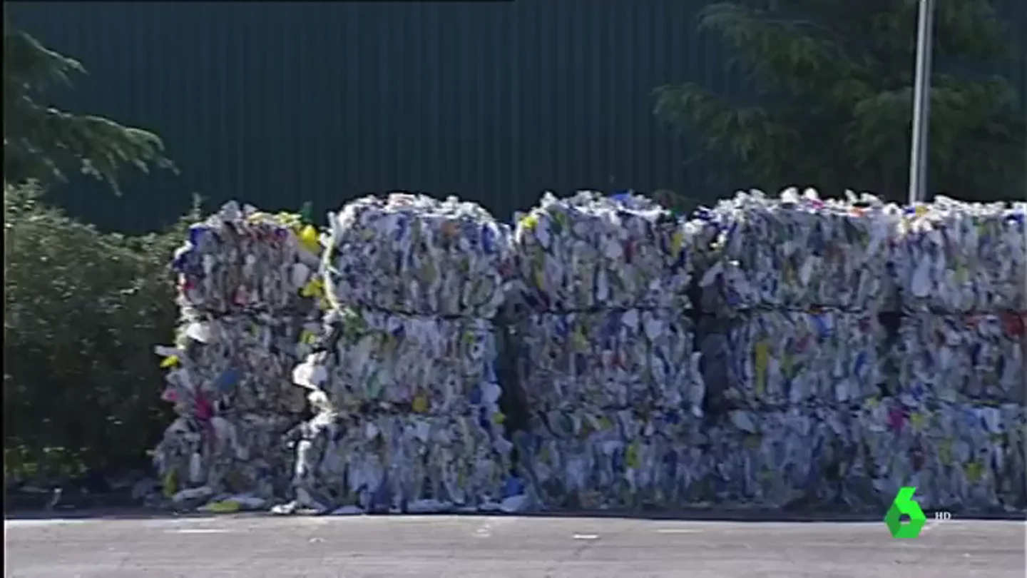 Imagen de material reciclado Imagen de material reciclado