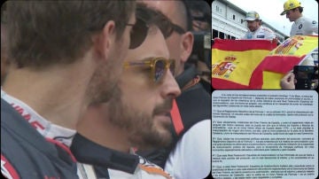 La reacción de Alonso al excesivo 'Els Segadors'