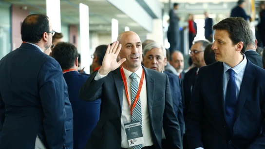 Luis Rubiales, presidente de la Federación Española de Fútbol Luis Rubiales, presidente de la Federación Española de Fútbol