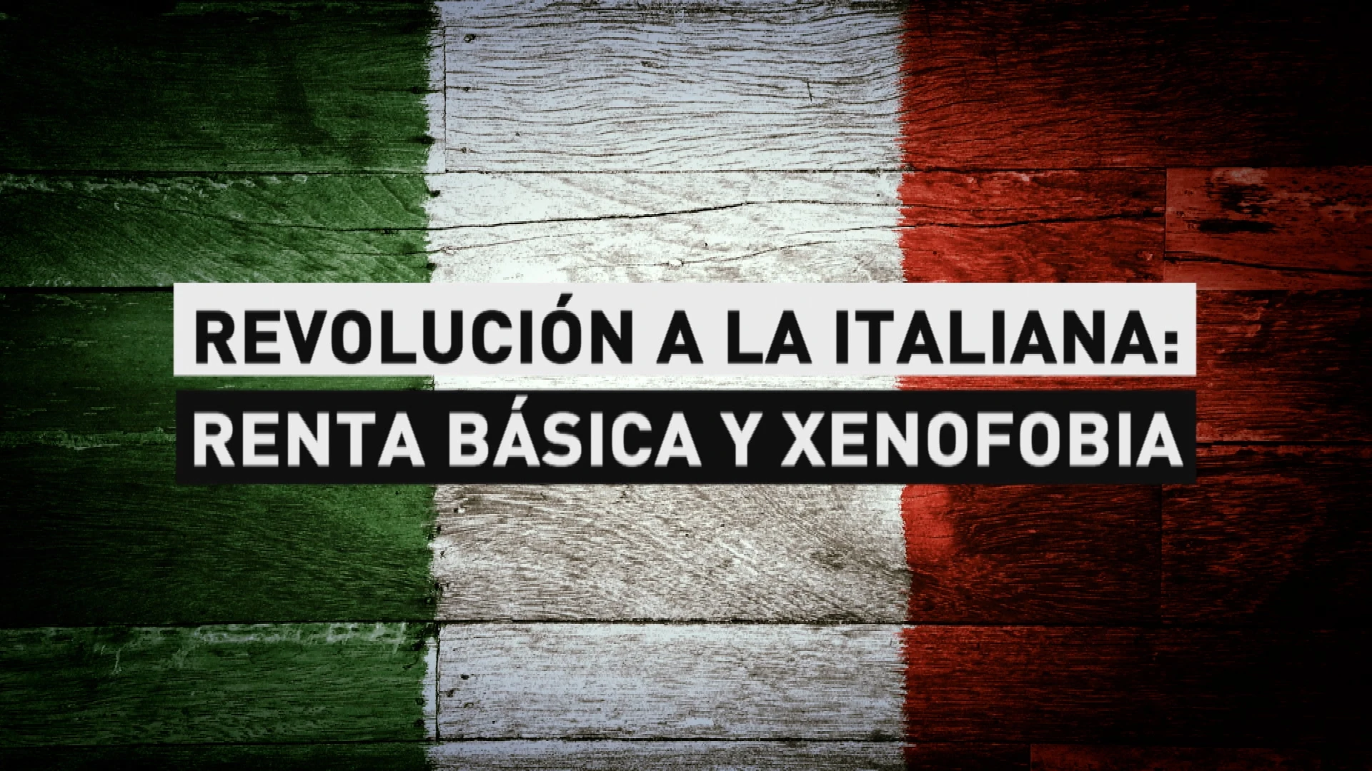 'Revolución' a la italiana