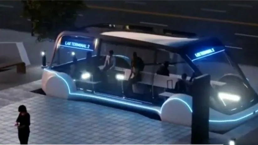 El prototipo del 'Loop', el nuevo transporte del futuro