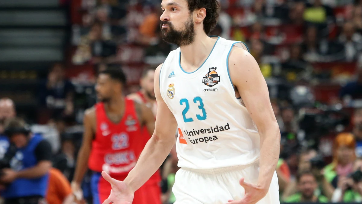 Sergio Llull, con el Real Madrid