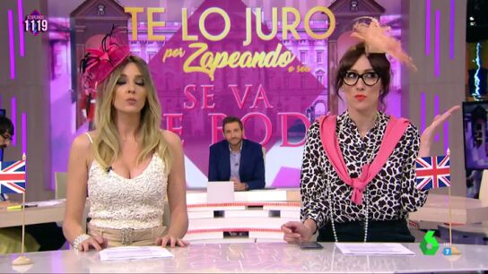 Te lo juro por Zapeando o sea se va de boda real: "&iquest;C&oacute;mo se llama una jarra con la cara del pr&iacute;ncipe Harry? Harry-ta"