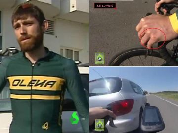 Albert Masana, el ciclista que casi es arrollado por un coche en Lleida Albert Masana, el ciclista que casi es arrollado por un coche en Lleida