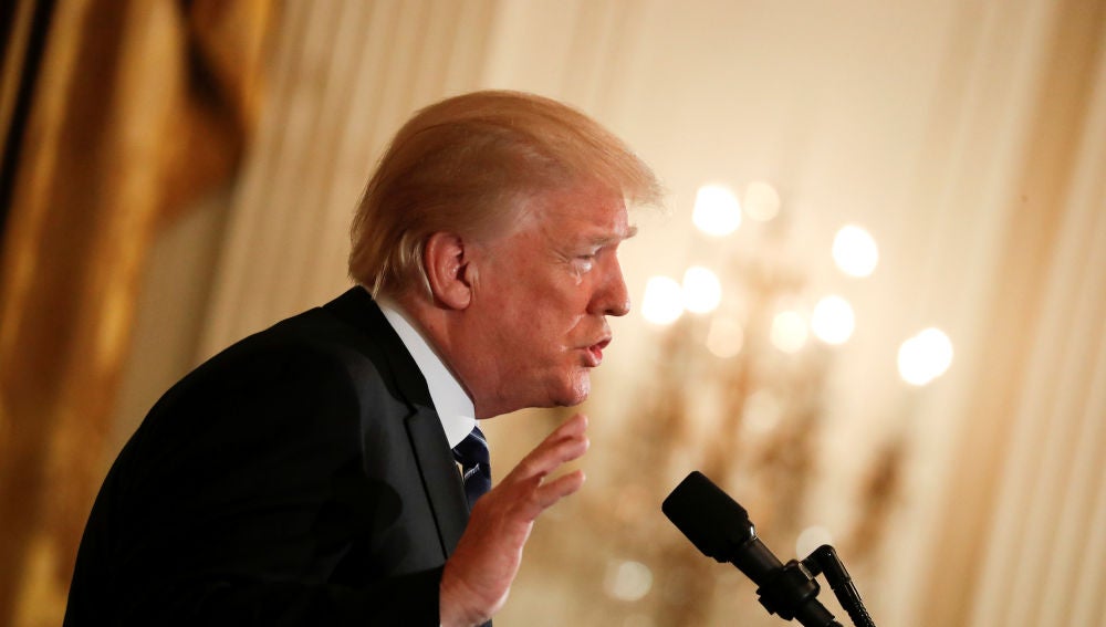 El presidente de Estados Unidos, Donald Trump