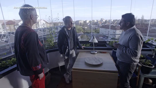 Jalis de la Serna, en Enviado especial: la ciudad del mañana Jalis de la Serna, en Enviado especial: la ciudad del mañana