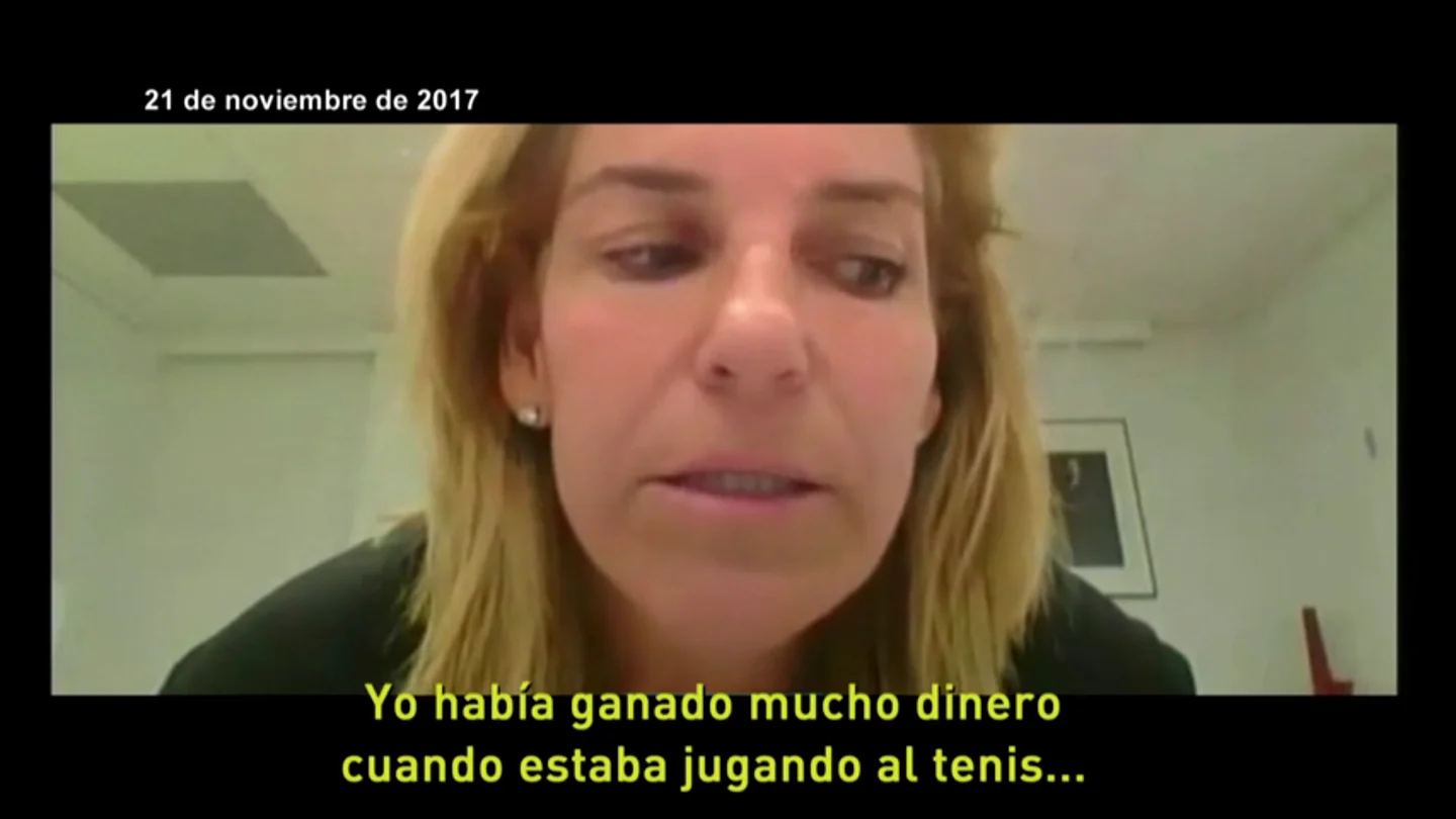 La declaración ante la juez de Arantxa Sánchez Vicario La declaración ante la juez de Arantxa Sánchez Vicario