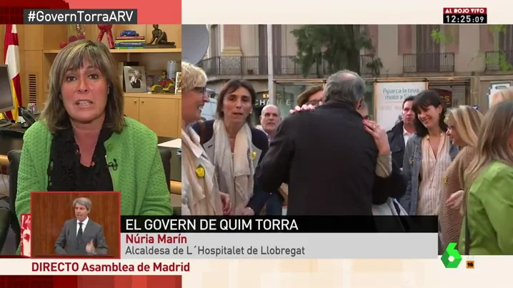 Nuria Marín, alcaldesa de Hospitalet