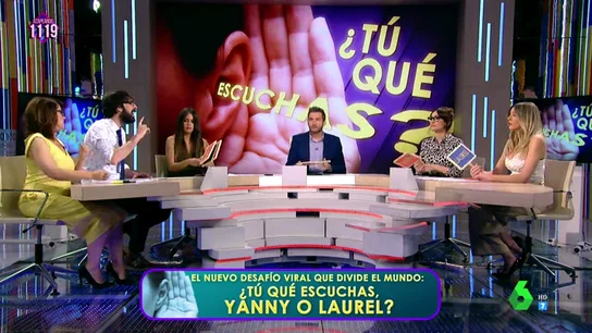 Los zapeadores se suman al reto viral de 'Laurel' o 'Yanny',¿qué escuchas tú? Los zapeadores se suman al reto viral de 'Laurel' o 'Yanny',¿qué escuchas tú?