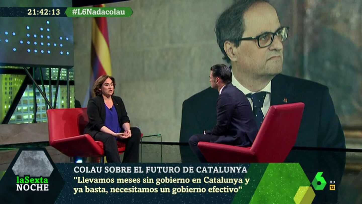 Ada Colau en laSexta Noche